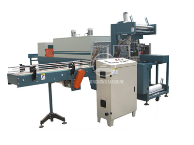 Automatic shrink packaging machine